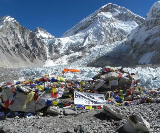Everest Trek Map