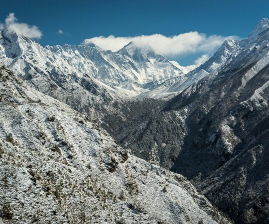 Everest mountain landscape