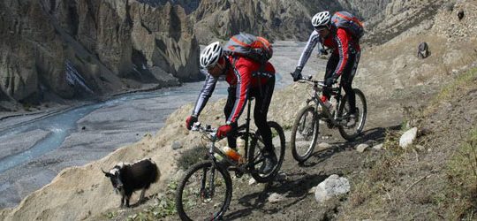Upper Mustang Mountain Biking Photo