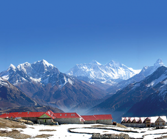 Everest trekking route